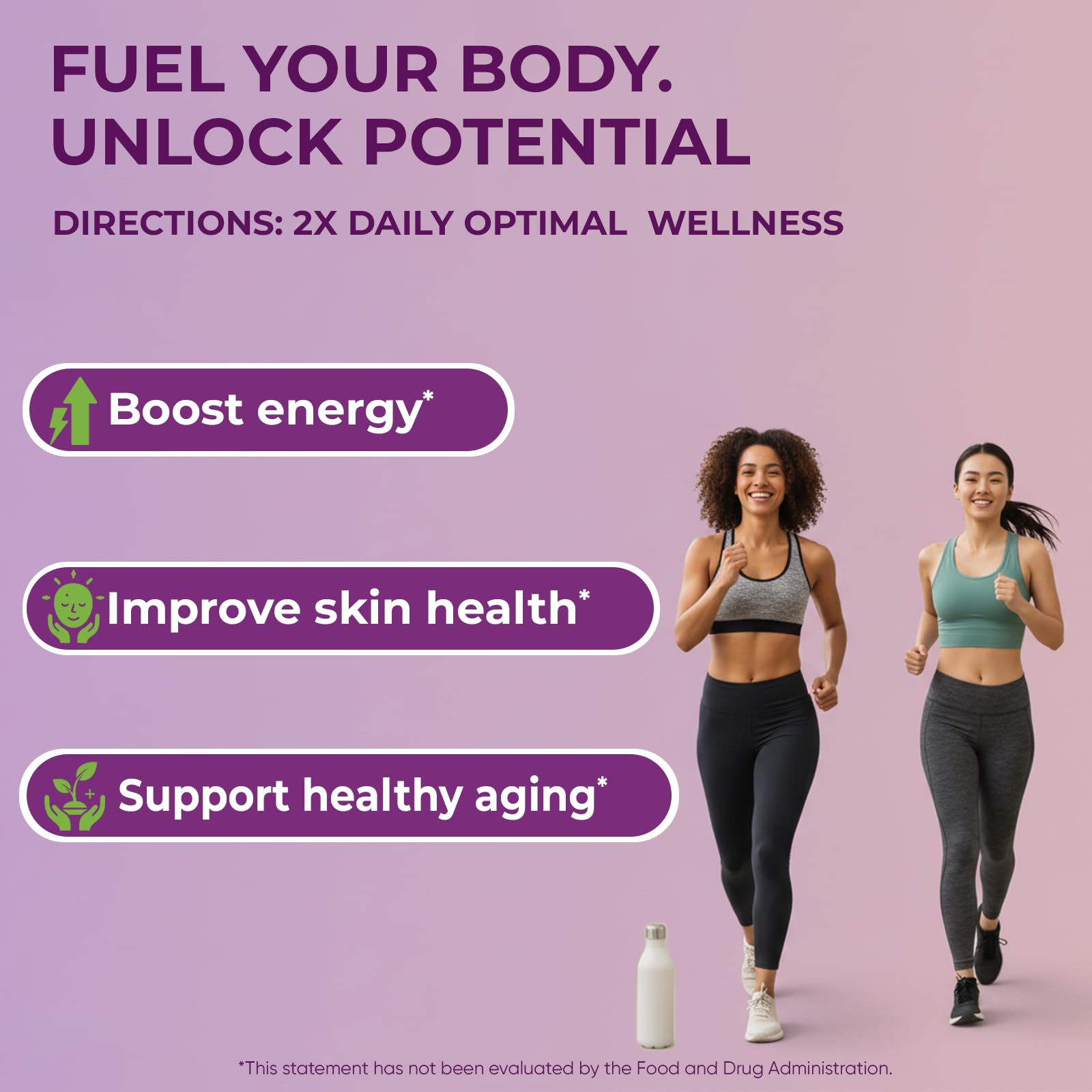 Provilio NAD+ for Women bottle closeup highlighting premium formula and clean packaging.