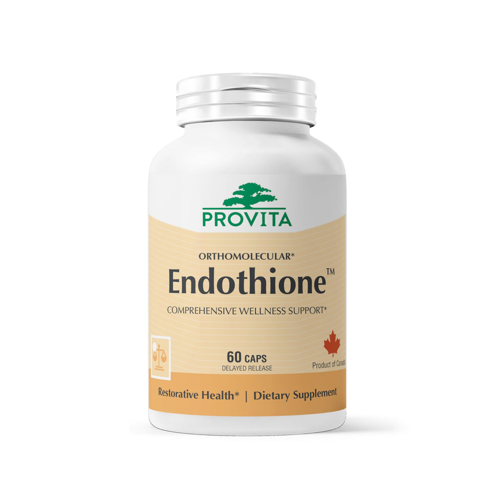 PROVITA Endothione bottle front view with clean-label packaging