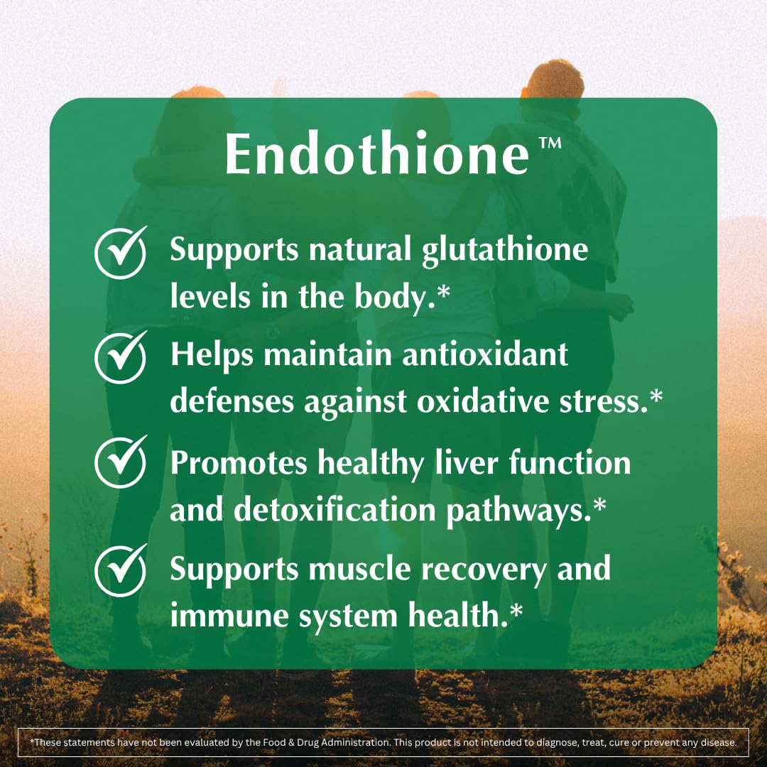PROVITA Endothione delayed-release capsules designed for improved absorption