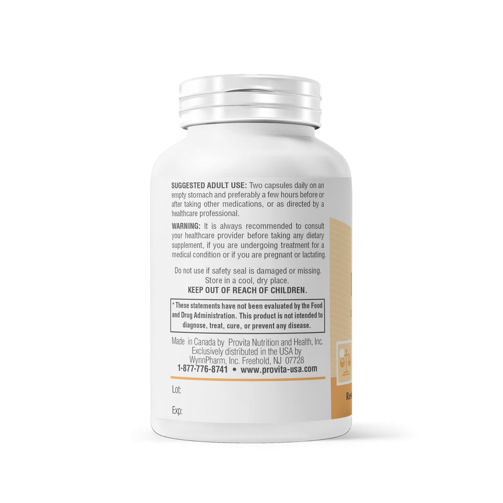 PROVITA Endothione liver support theme highlighting antioxidant potential