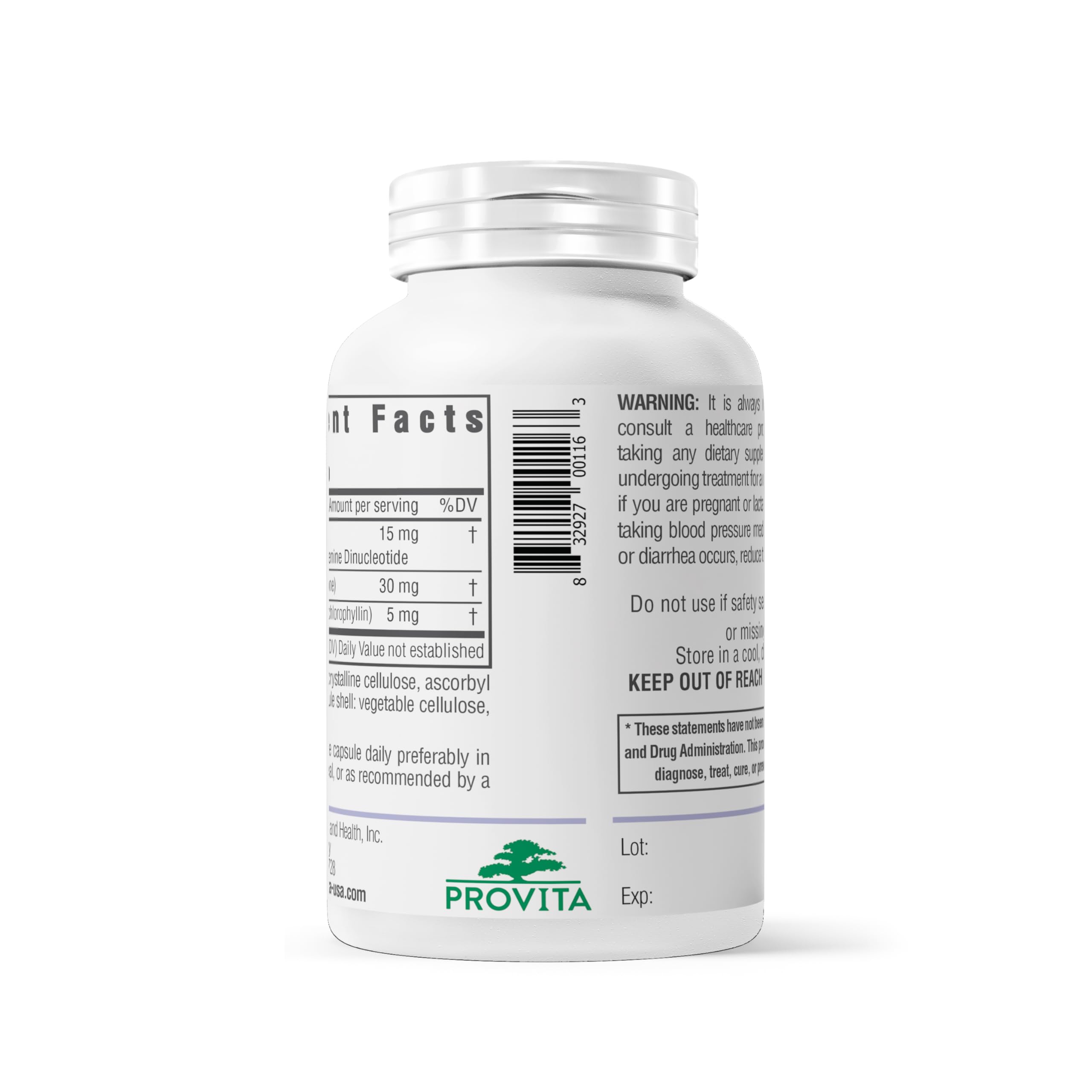 PROVITA NADH+ Forte usage simple capsules for convenient daily routine.