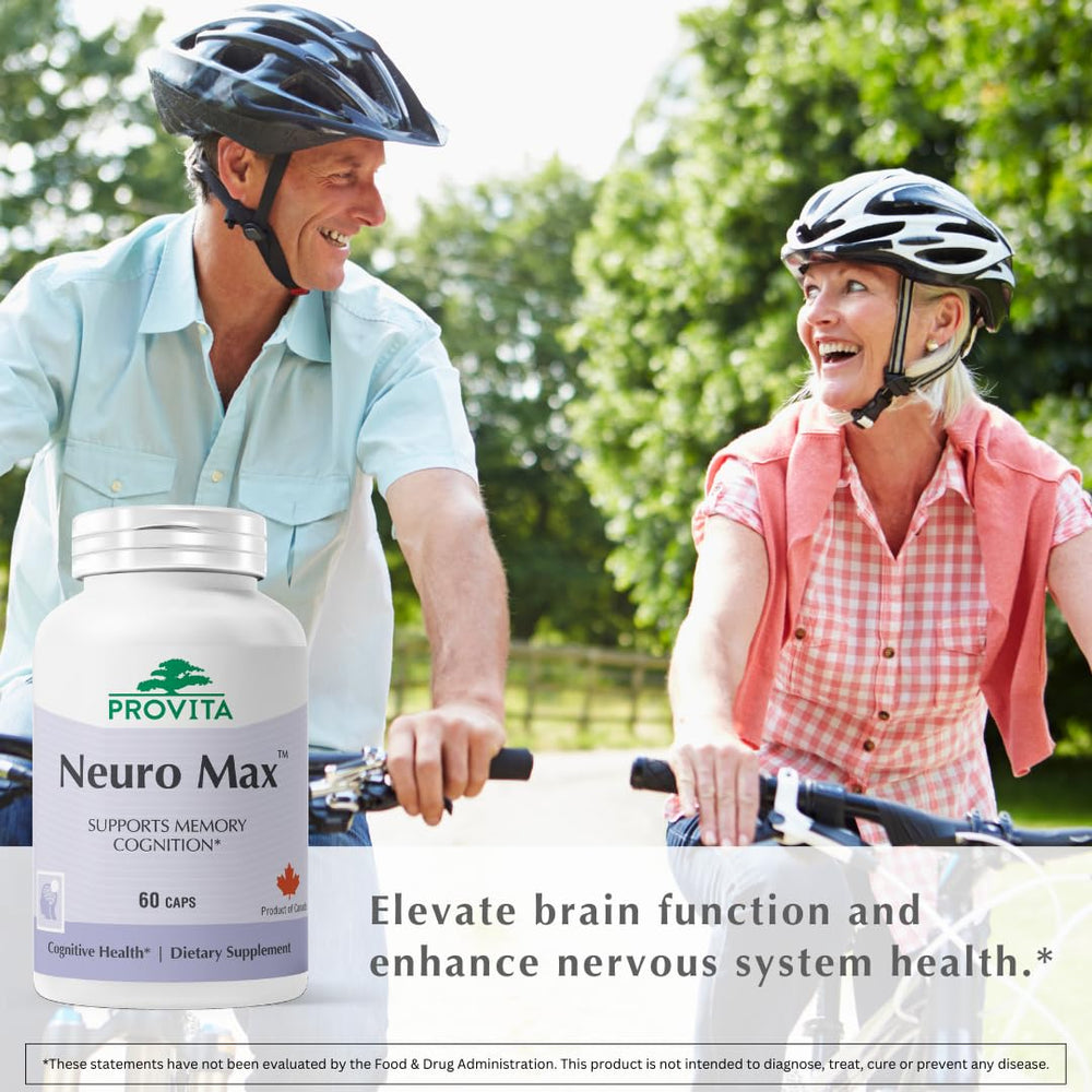 PROVITA Neuro Max pouring capsules for daily routine use.