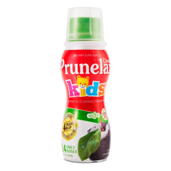 Prunelax Ciruelax bottle front showing kid-friendly packaging for gentle overnight relief