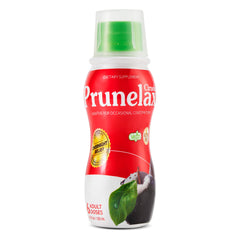 Prunelax Ciruelax bottle showing overnight relief concept for gentle, predictable results.