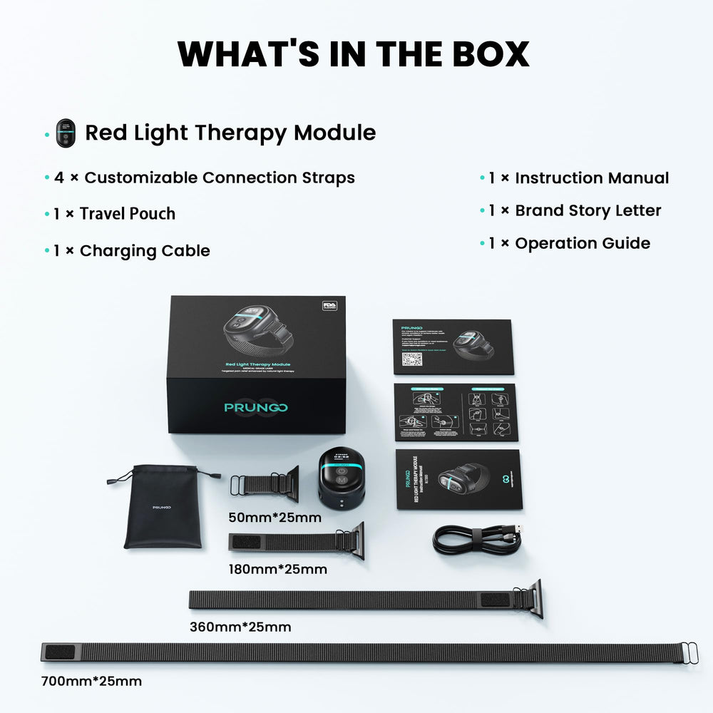PRUNGO EMF-free design emphasizes safe, low-interference therapy