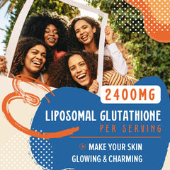 Prunucis Glutathione 2400mg USA-made badge reinforces quality