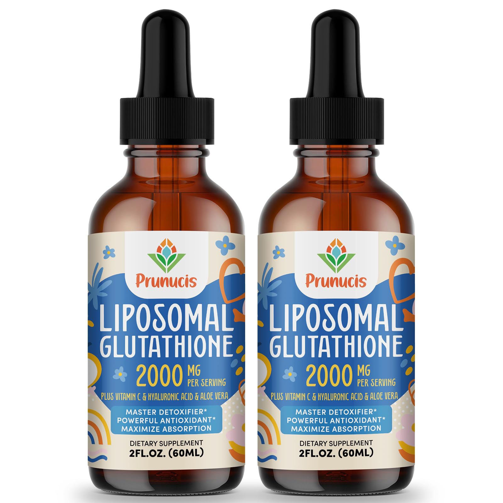 Prunucis Glutathione Liquid bottle displayed for daily antioxidant support