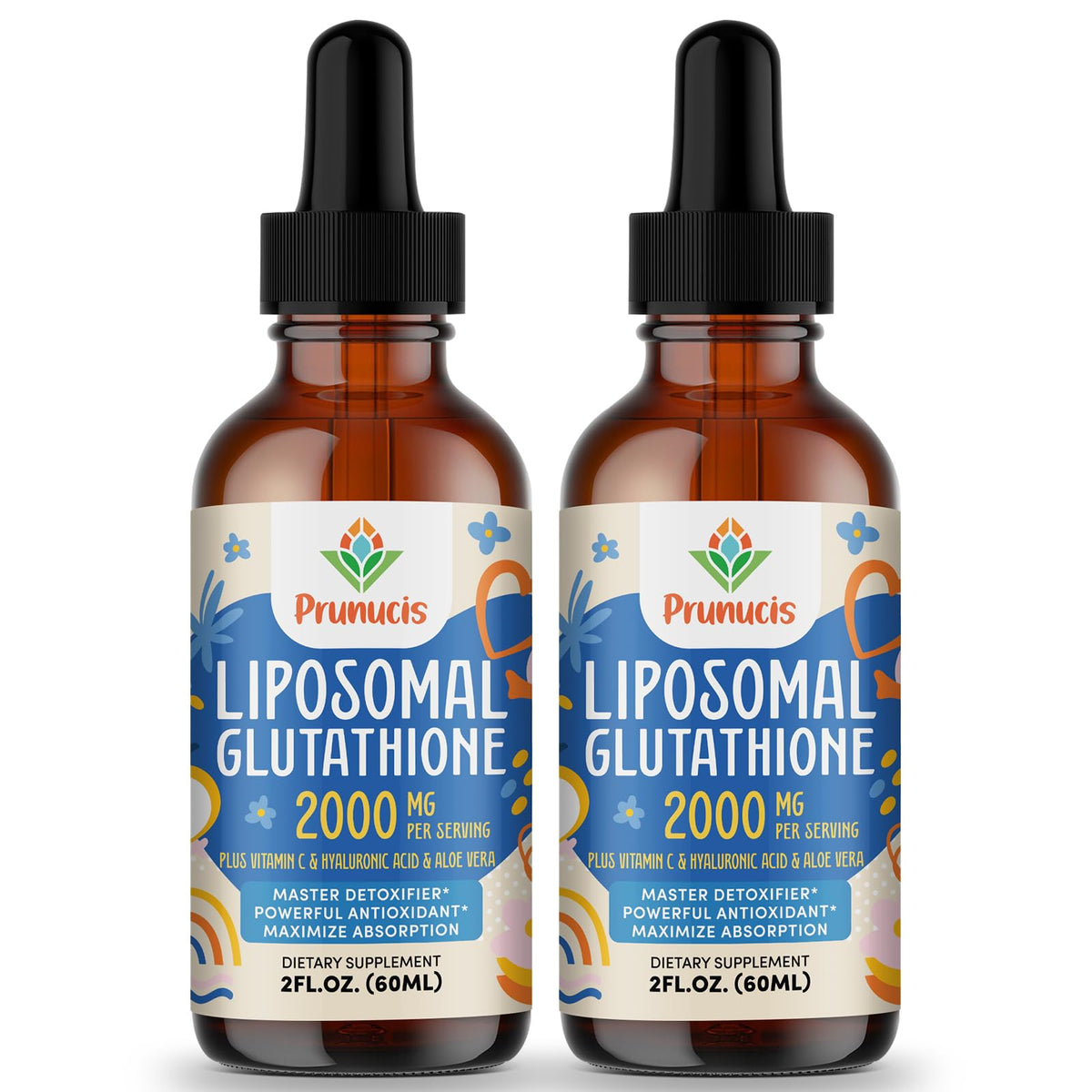 Prunucis Glutathione Liquid bottle displayed for daily antioxidant support