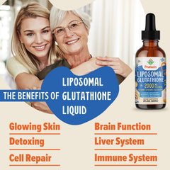 Prunucis Glutathione Liquid kitchen scene with bottle on countertop