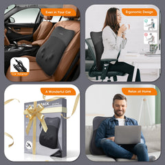 Pryfey back massager elegant gift packaging suggests a thoughtful present.
