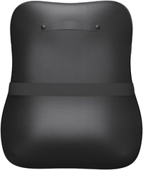 Pryfey massager used on lower back with deep kneading.