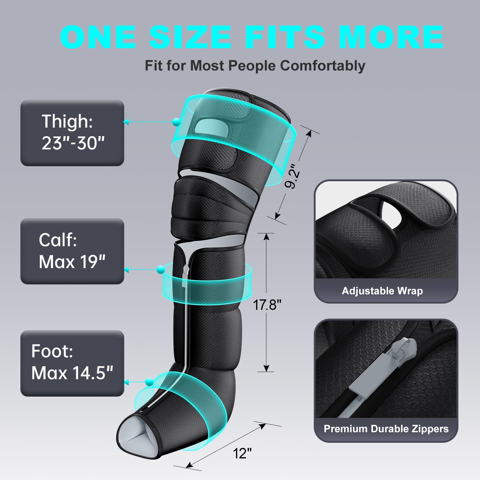 Pryfey leg massager portable home-use device for relaxation after activities.