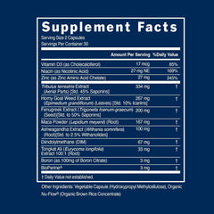 PS Natural Testosterone Booster daily routine image suggests consistent energy support