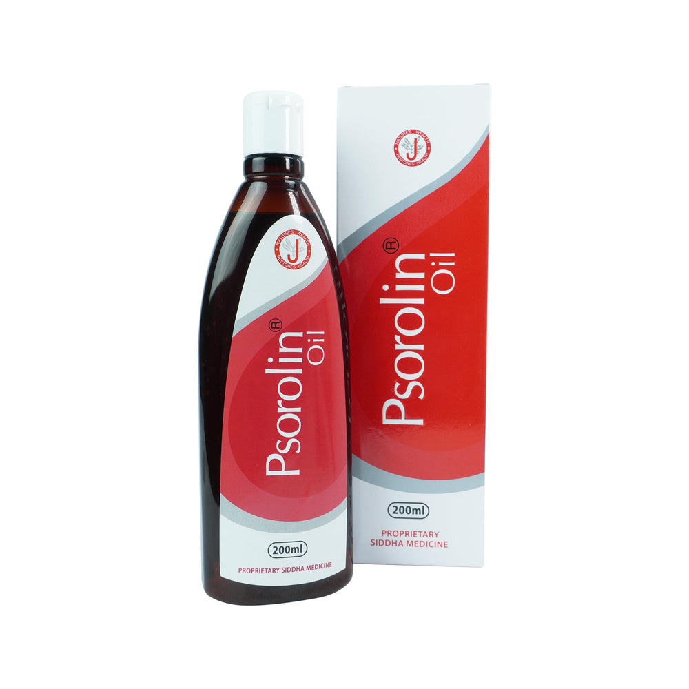 PSOROLIN oil after-use skin feels nourished and soft