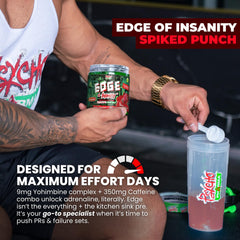 Psycho Pharma Edge of Insanity flavor-varieties offering multiple training flavors