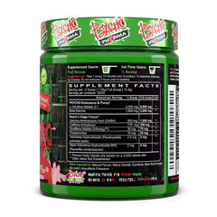 Psycho Pharma Edge of Insanity preworkout-energy captured during a workout