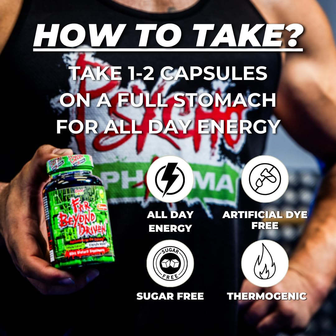 Psycho Pharma Far Beyond Driven daily ritual image for consistent energy