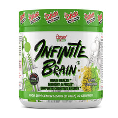 Psycho Pharma Infinite Brain bottle shown for daily focus and mental clarity
