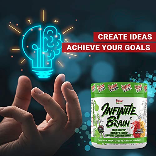 Psycho Pharma Infinite Brain front view conveys premium, ready-to-use nootropic