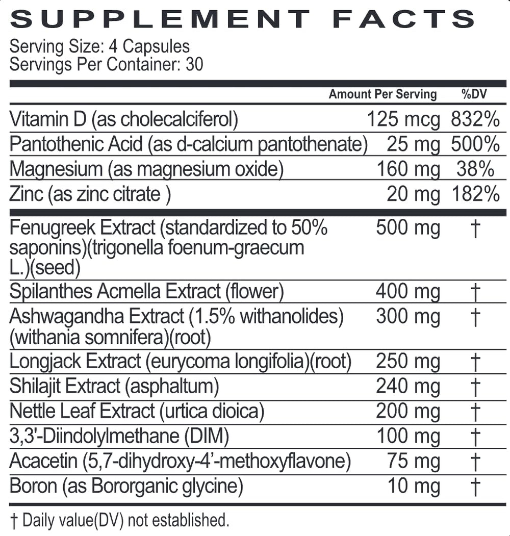 Psycho Pharma Thunderstruck capsules pack ready for daily lean muscle support
