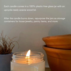Public Goods Upcycle Ready jar showing reusable storage ideas.
