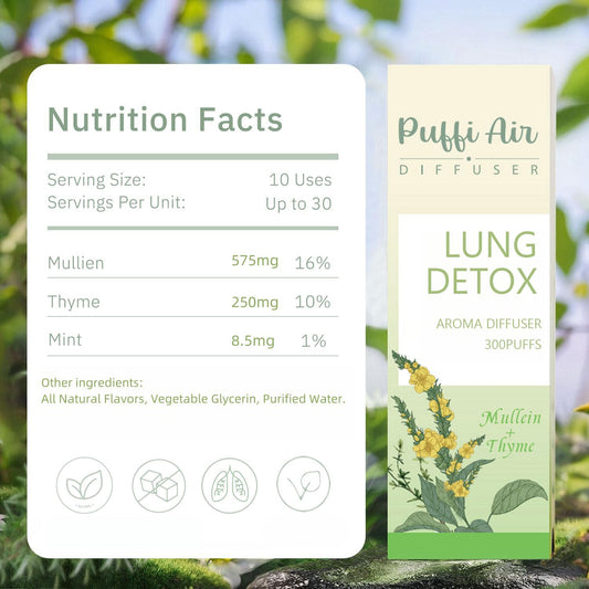 PUFFIAIR bundle with two packs and three sticks for extended use
