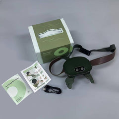 Puisa neck massager cordless design for home or travel use.