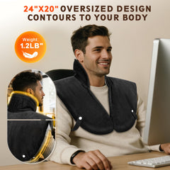 Pulax ergonomic tourmaline design hugs the body for comfort.