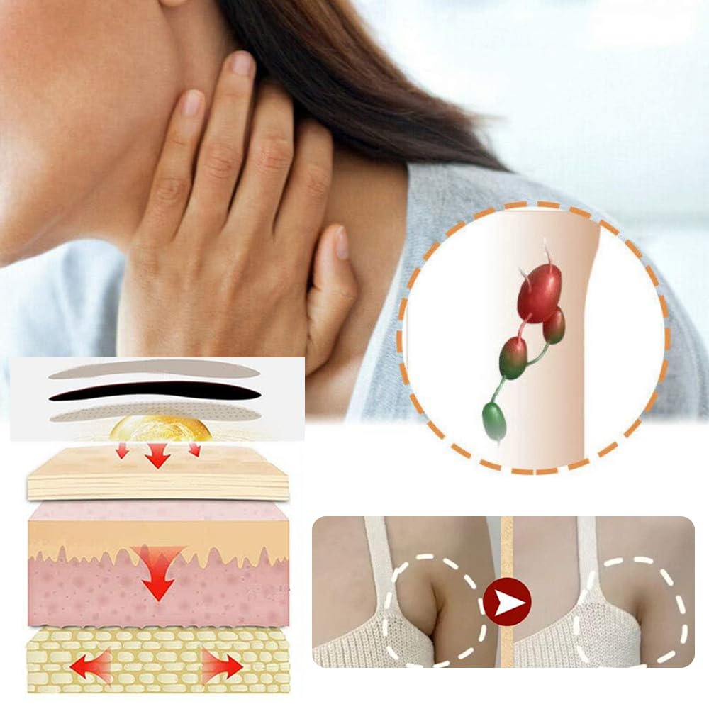 Packaging for Pumei Lymphatic Patch with branding.
