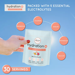 Stirring Punchy Kids Hydration+ on the go for quick refreshment