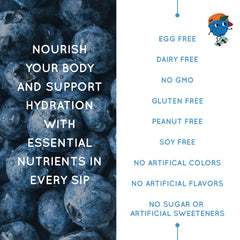 Punchy Kids Organic natural flavors Blue Raspberry stick taste
