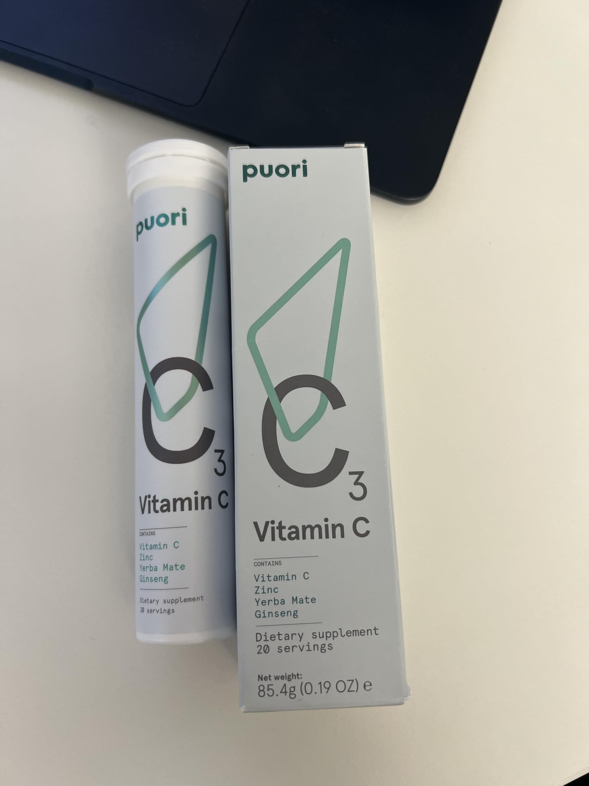 Puori C3 natural ingredients acerola goji and rosehip deliver vitamin C.