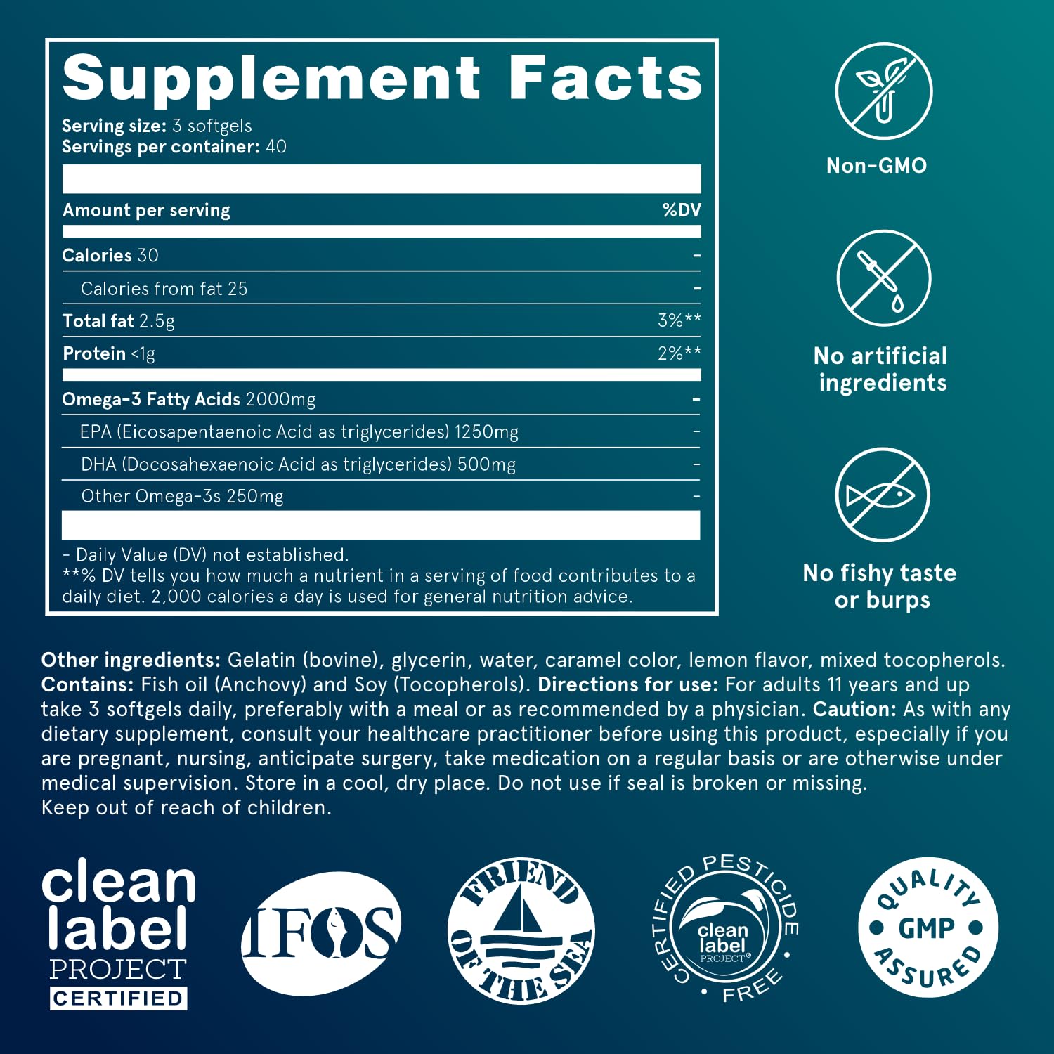Puori Omega-3 burpless softgel shows gentle digestion and easy daily use