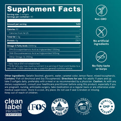 Puori Omega-3 burpless softgel shows gentle digestion and easy daily use