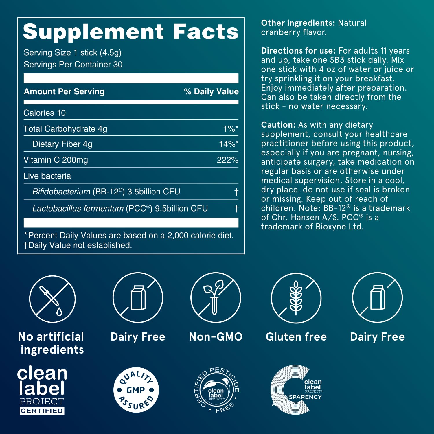 QR code on label links to purity test results.