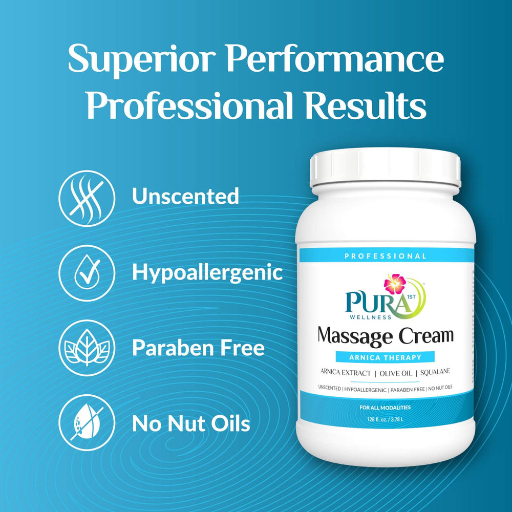 PURA 1st Arnica Therapy unscented jar showing hypoallergenic formula.