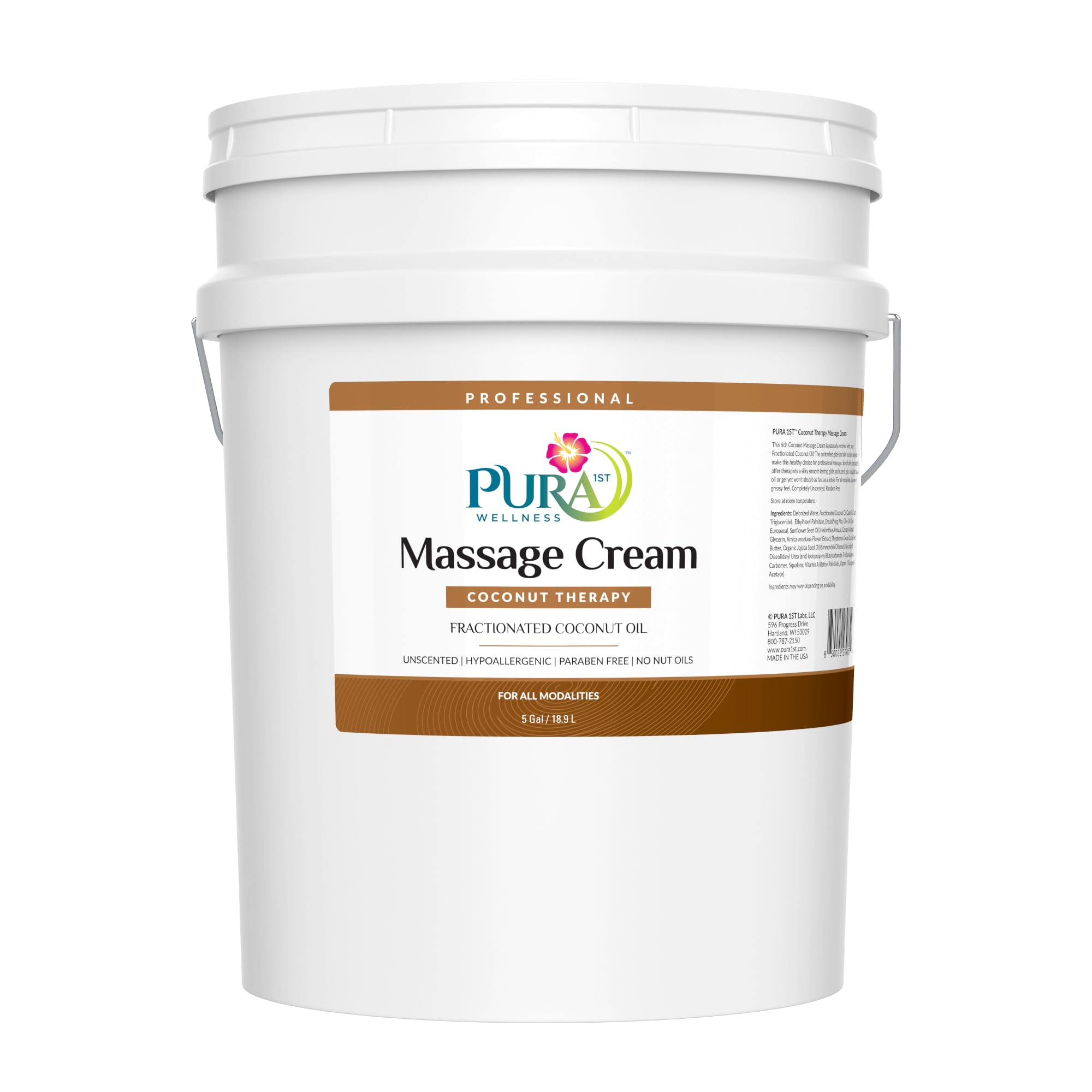 PURA 1st Coconut Therapy packaging for easy display in clinics