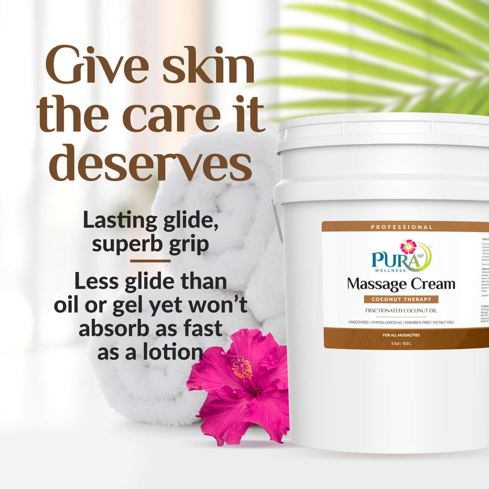 PURA 1st Coconut Therapy jar shows pumpable formula for smooth application