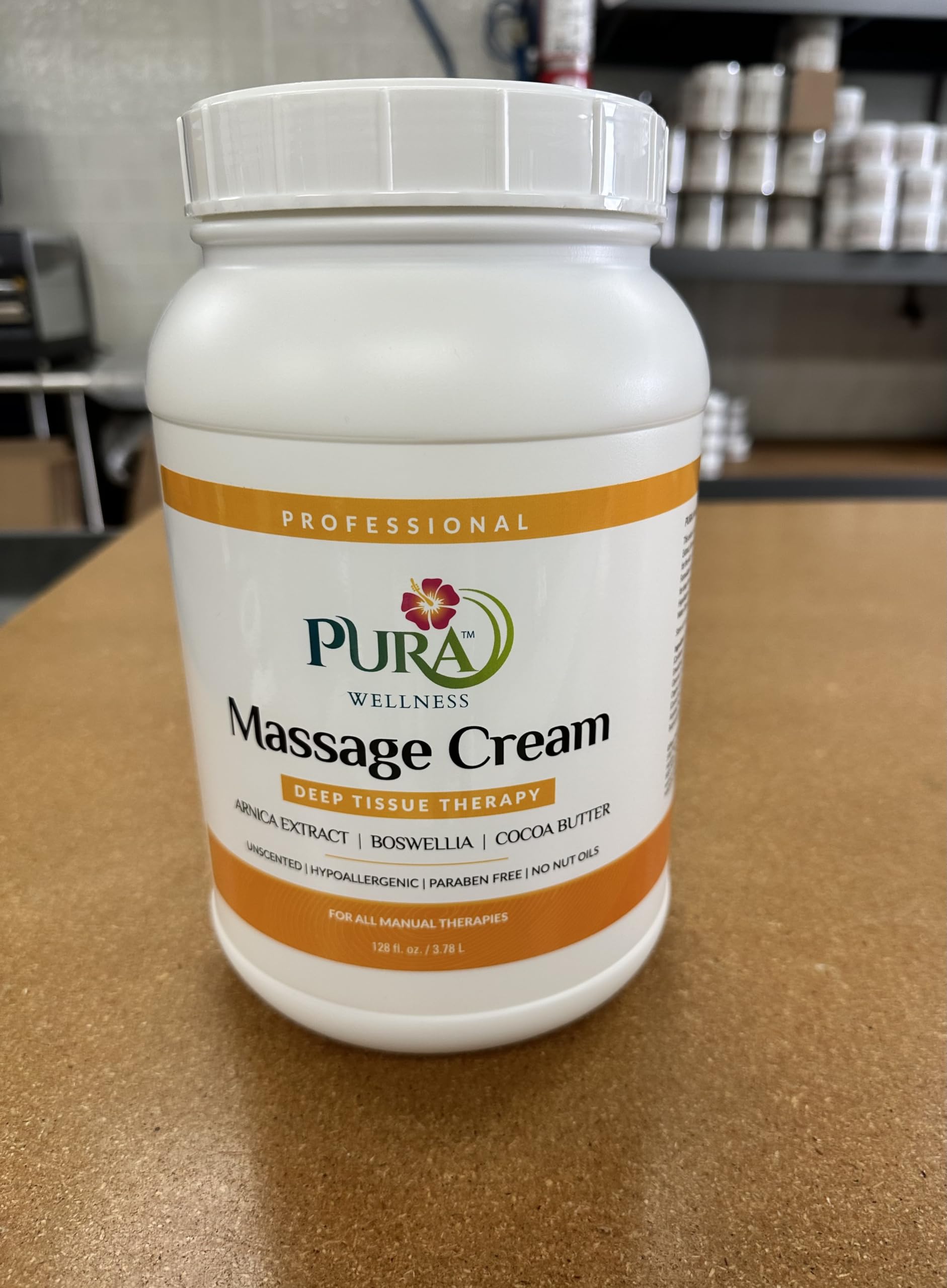 PURA 1st made-in-usa professional-grade cream for clinics and home practice.