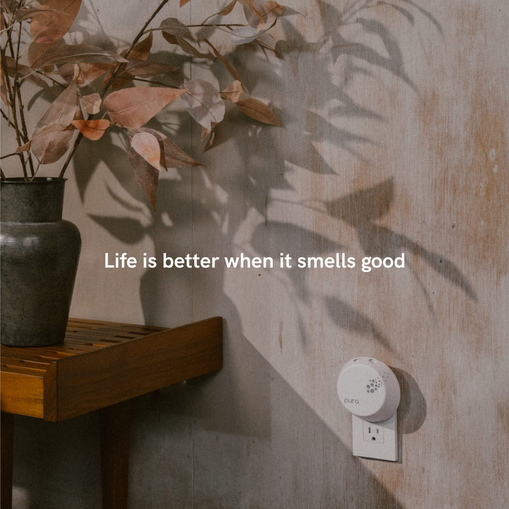 Pura diffuser modern design suitable for home or office decor.