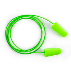 Pura-Fit SparkPlugs foam earplugs provide comfortable fit.