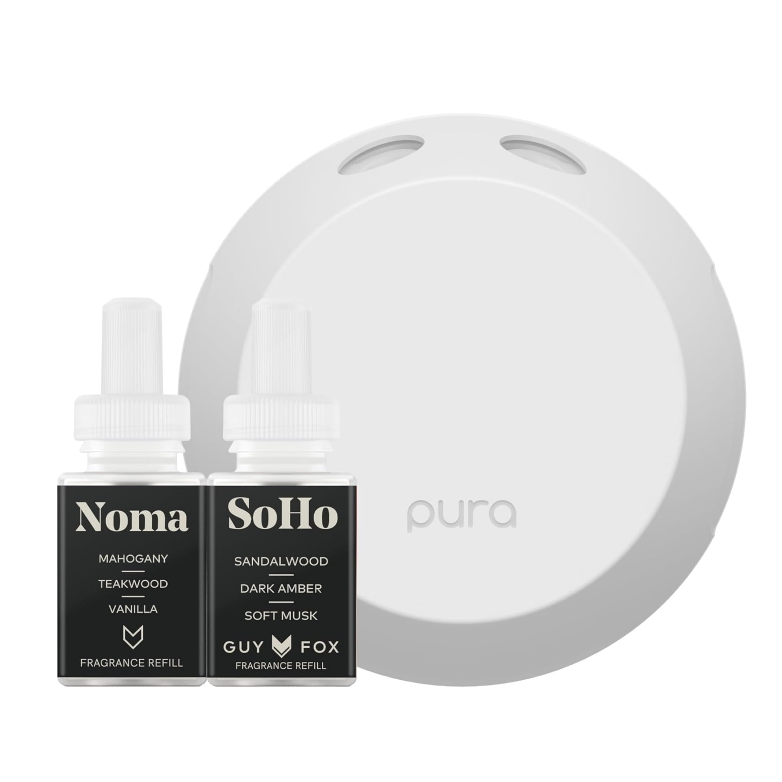 Pura starter set in square box for easy unboxing and setup