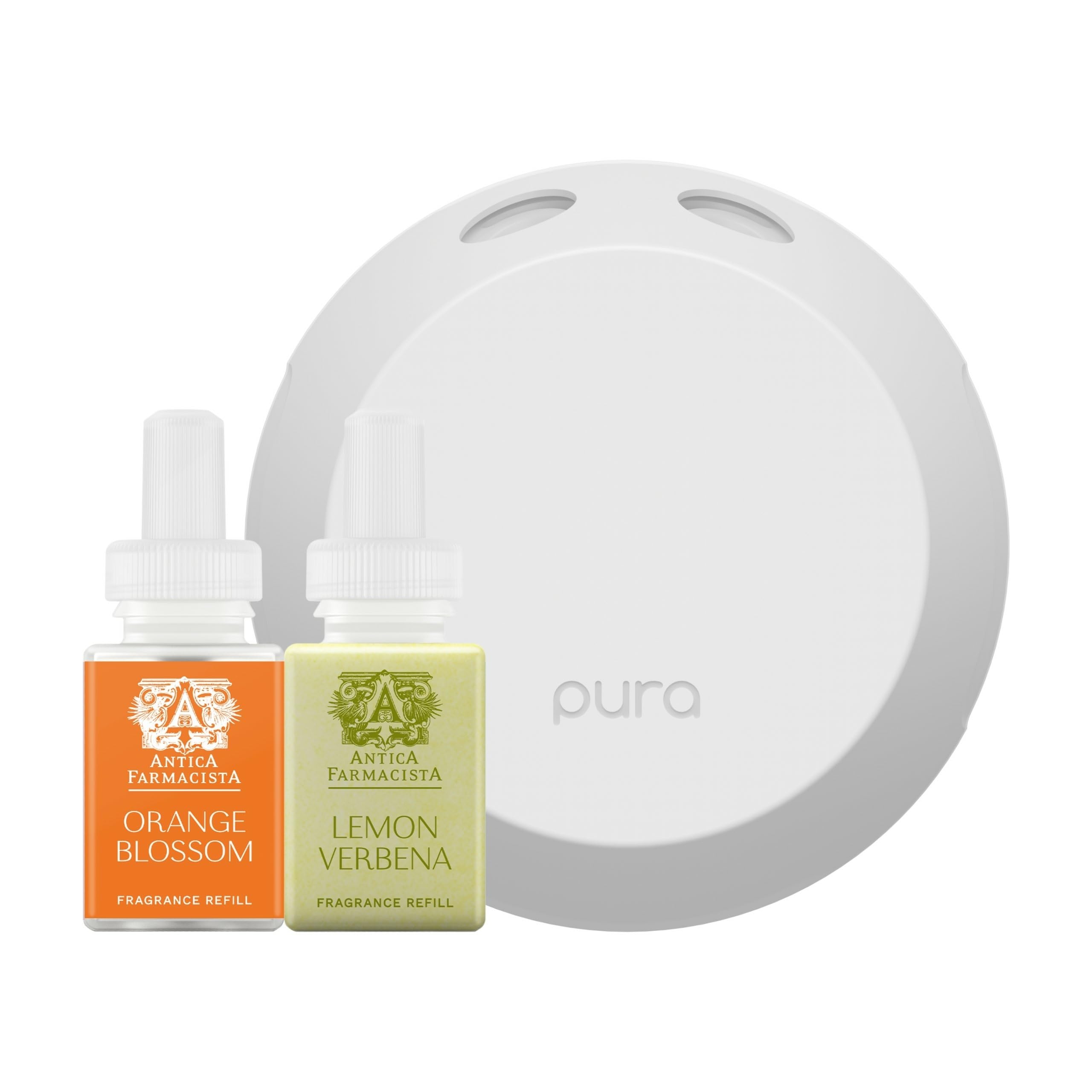 Pura 4 diffuser in square box packaging for easy setup and gifting.