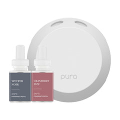 Pura 4 starter set square box—clean design for simple setup and gifting.