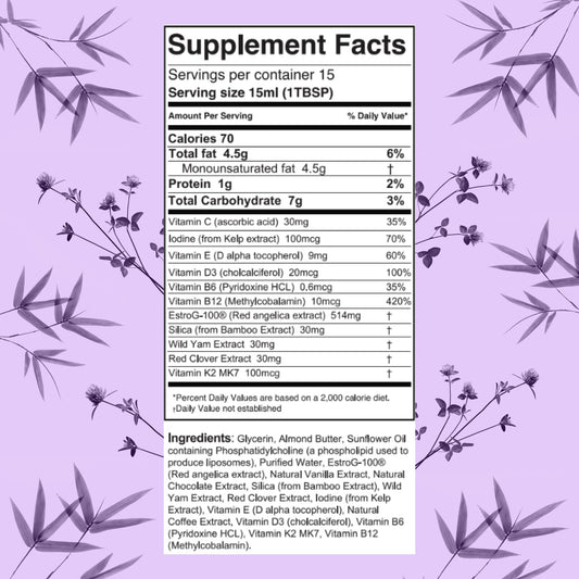 PURALITY HEALTH MenoPLUS liposomal formula with a serving spoon for simple daily use.