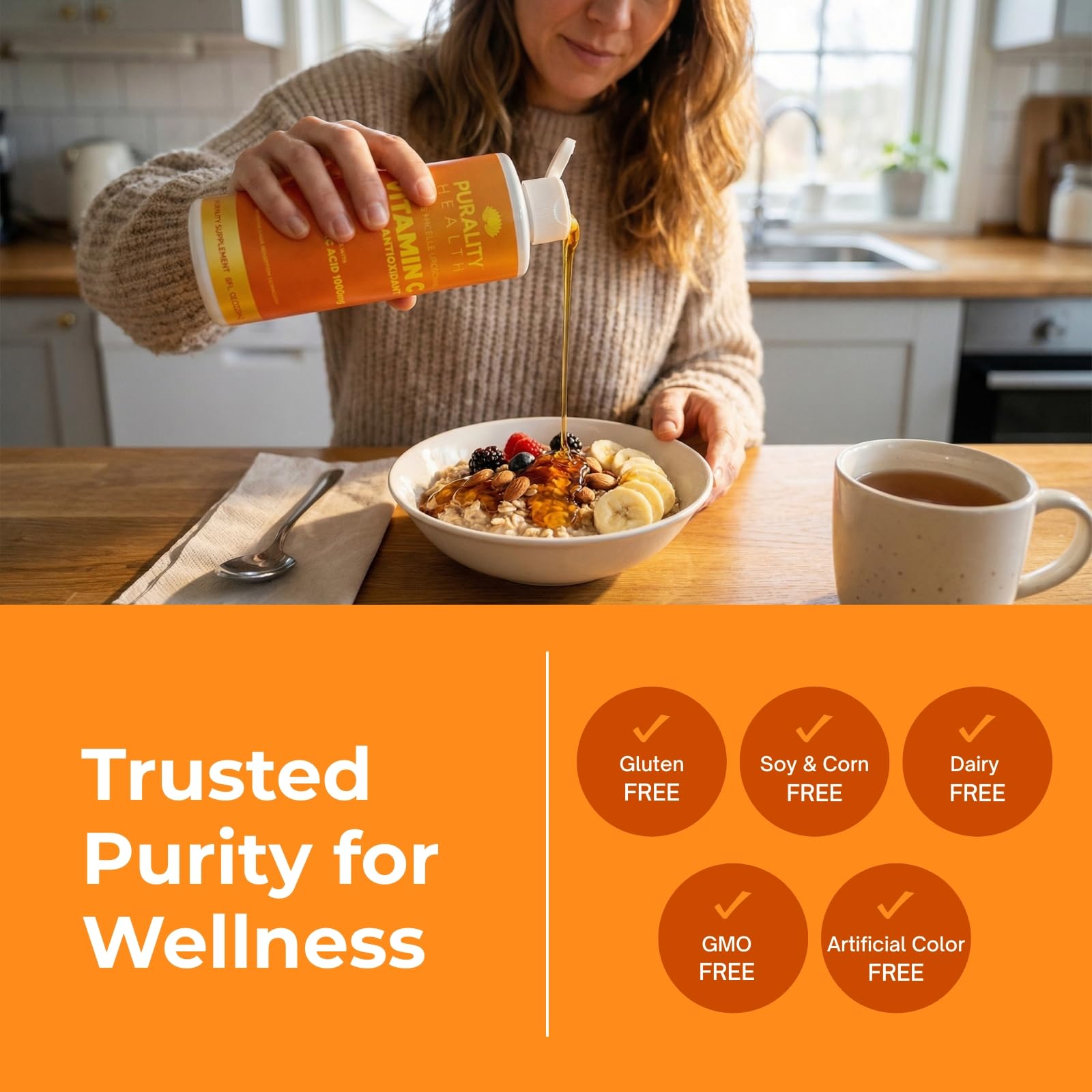 Purality Health Vitamin C smoothie mix use case