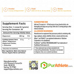 PurAthlete Regenerate+ measured scoop illustrates precise dosing for consistent daily use.