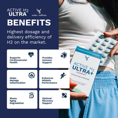 Purative Active H2 Ultra Raspberry bottle with tablets for on-the-go hydration
