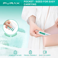 Nasal care for adults and kids with PURAX 3% saline solution.