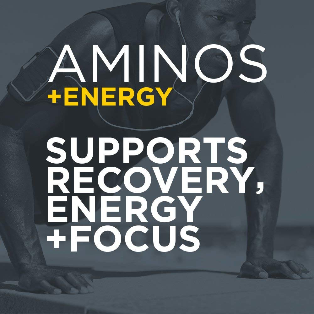 Purbolics Aminos Energy scoop shown for easy dosage and mixing